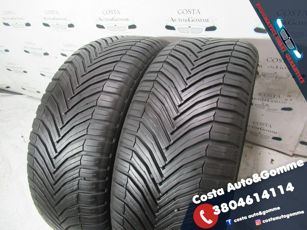 225 50 18 Michelin 2021 4Stagioni 85% 2 Gomme