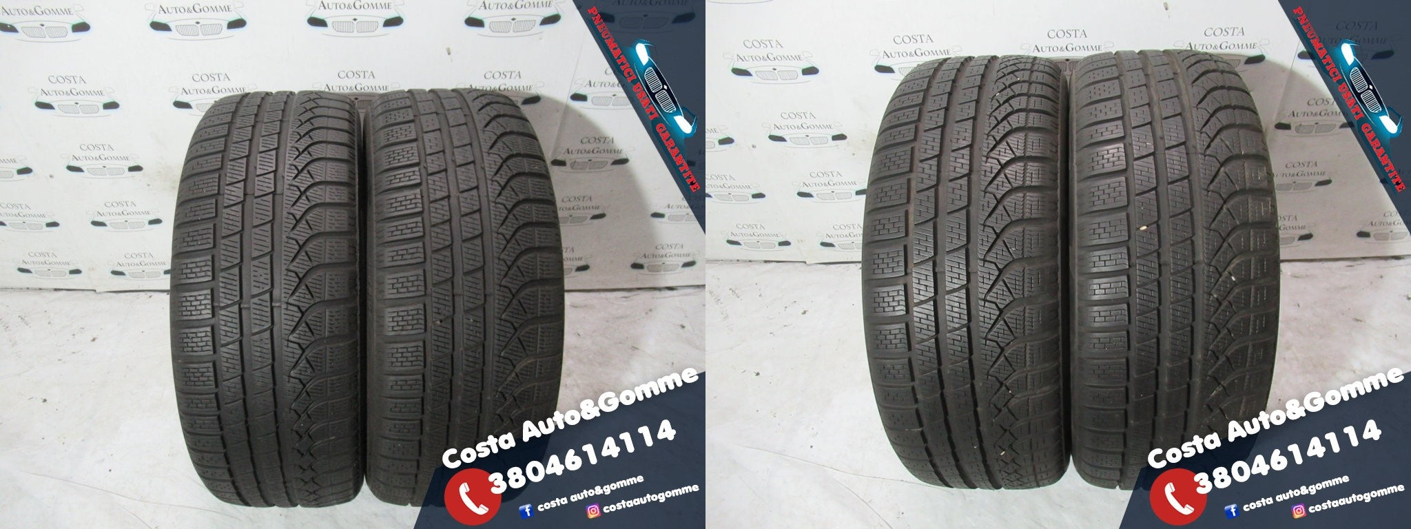 235 50 19 Pirelli 2022 MS 99% 4 Gomme