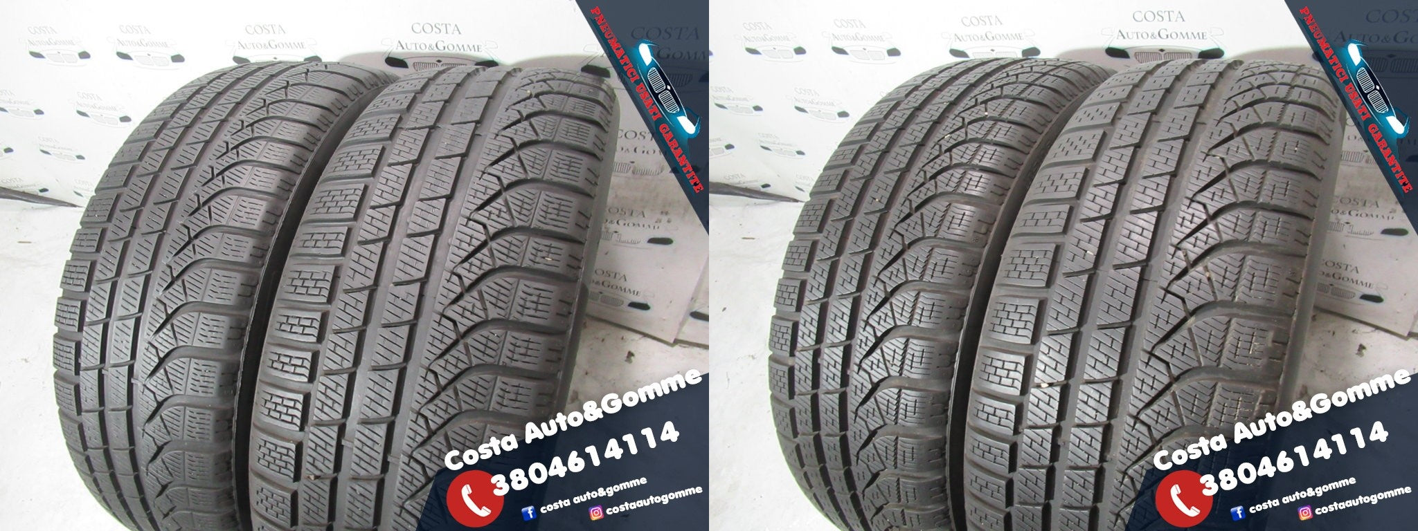235 50 19 Pirelli 2022 MS 99% 4 Gomme