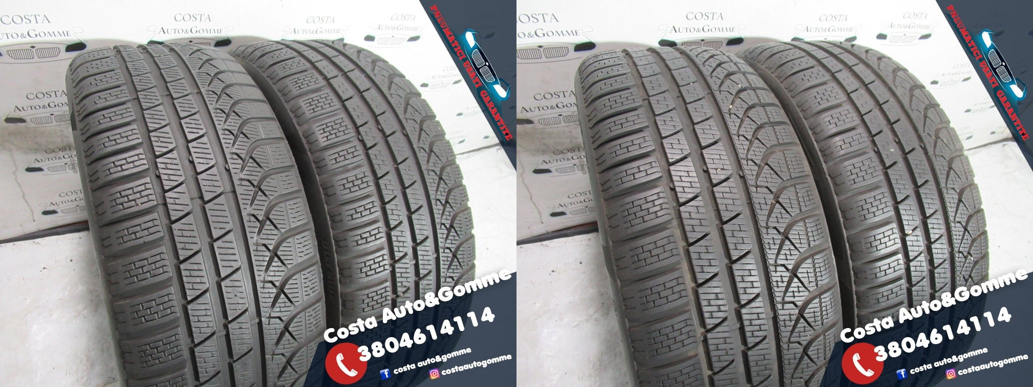 235 50 19 Pirelli 2022 MS 99% 4 Gomme