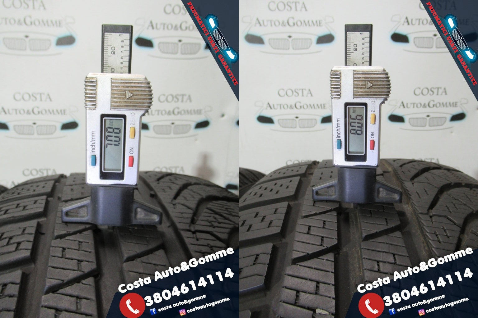 235 50 19 Pirelli 2022 MS 99% 4 Gomme