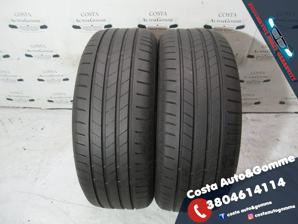 225 55 18 Bridgestone 85% 2021 Estive 2 Gomme