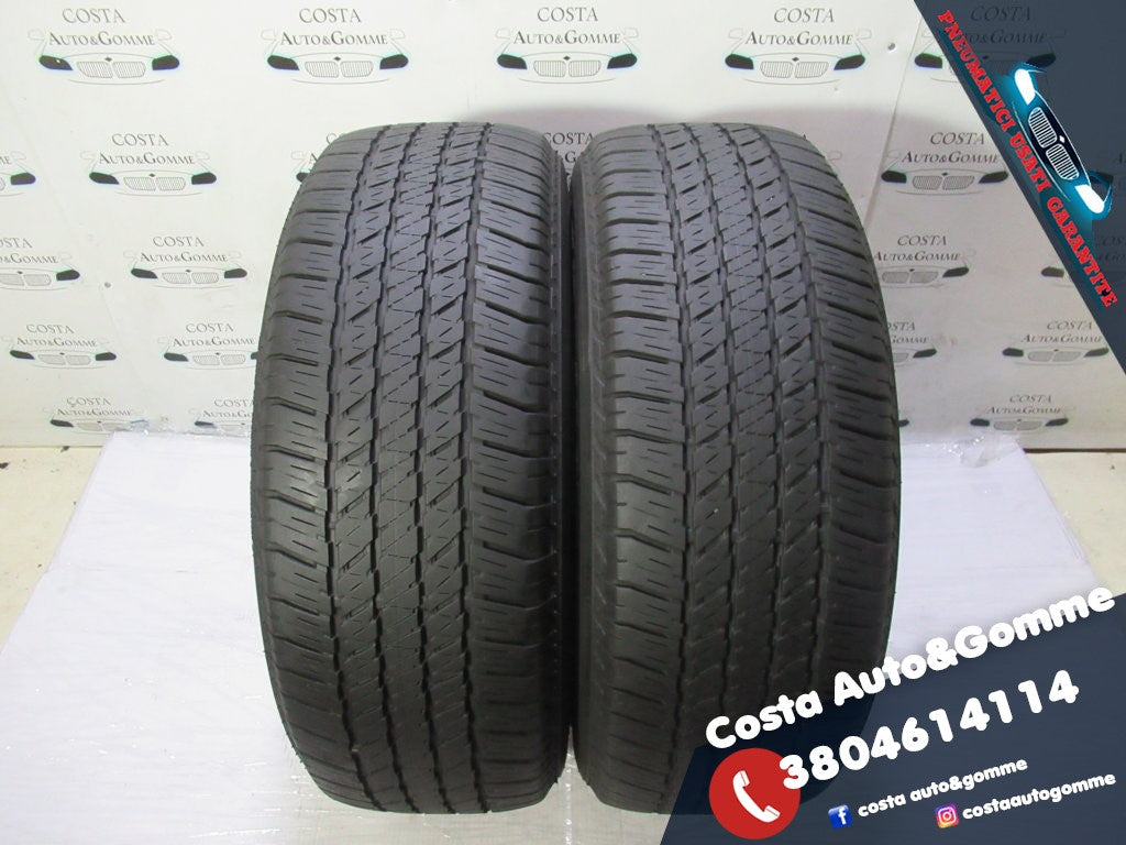 265 60 18 Bridgestone 4Stagioni 2020 85% 2 Gomme