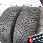 225 55 18 Bridgestone 85% 2022 4stagioni 2 Gomme