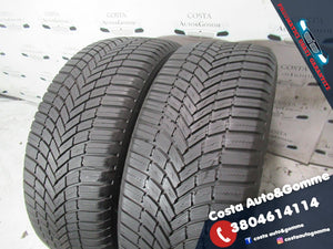 225 55 18 Bridgestone 85% 2022 4stagioni 2 Gomme