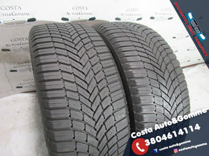 225 55 18 Bridgestone 85% 2022 4stagioni 2 Gomme