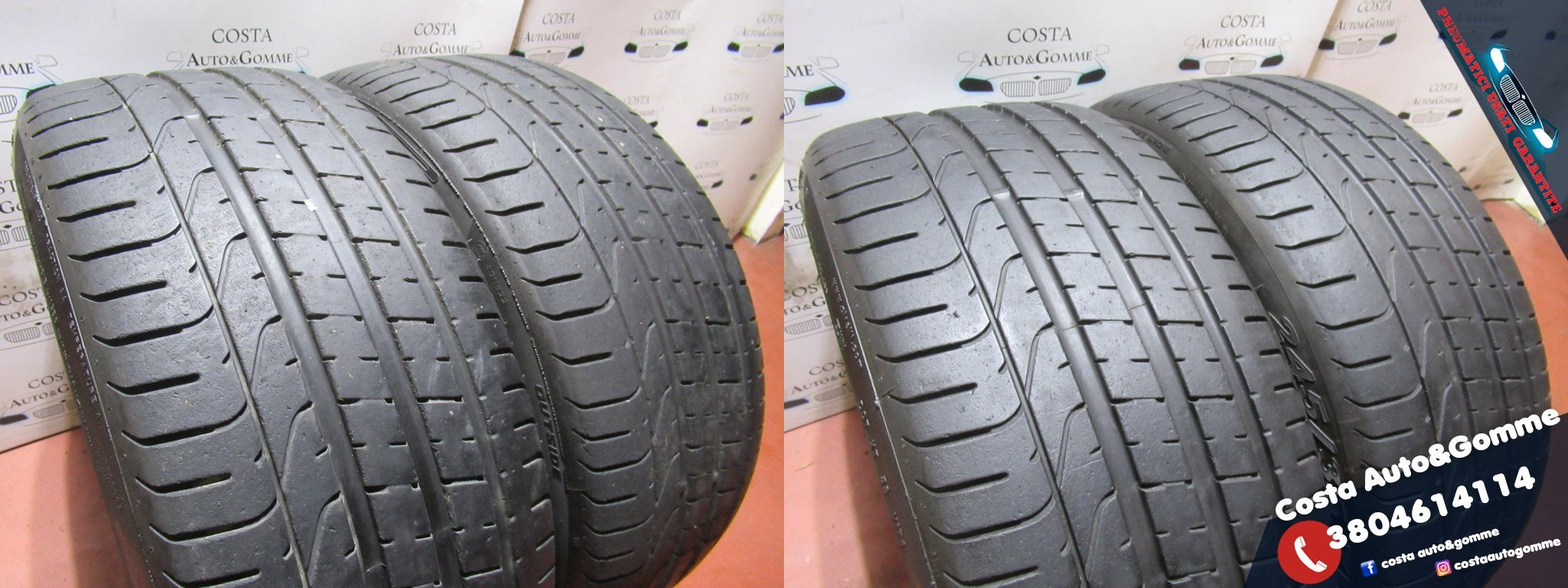 245 35 20 Pirelli 90% Estive 245 35 R20 4 Gomme