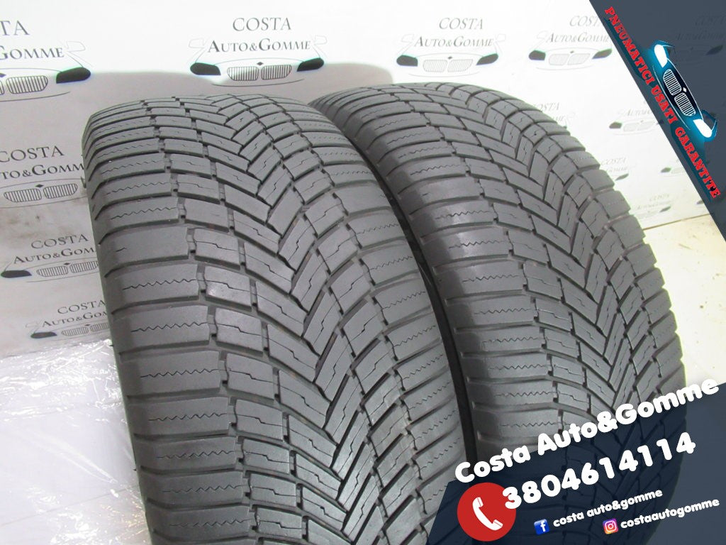 225 60 16 Bridgestone 4Stagioni 2019 80% 2 Gomme