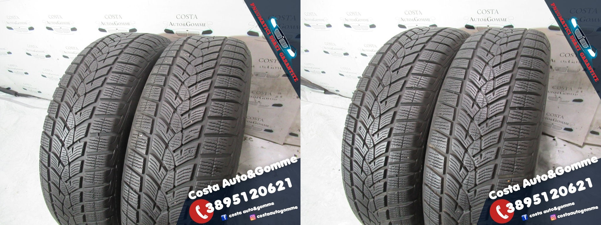 215 65 17 Goodyear 215 65 R17 85% MS 4 Gomme