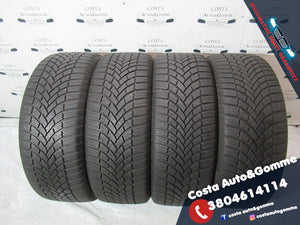 225 55 18 Bridgestone 2022 MS 95% 4 Gomme