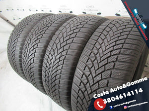 225 55 18 Bridgestone 2022 MS 95% 4 Gomme