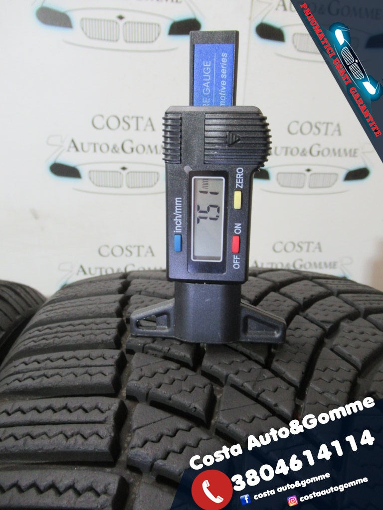 225 55 18 Bridgestone 2022 MS 95% 4 Gomme