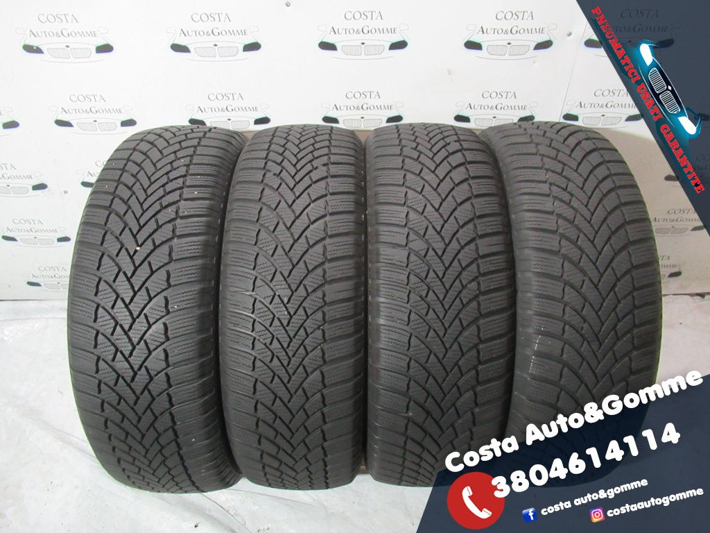 215 60 17 Bridgestone 2021 MS 90% 4 Gomme