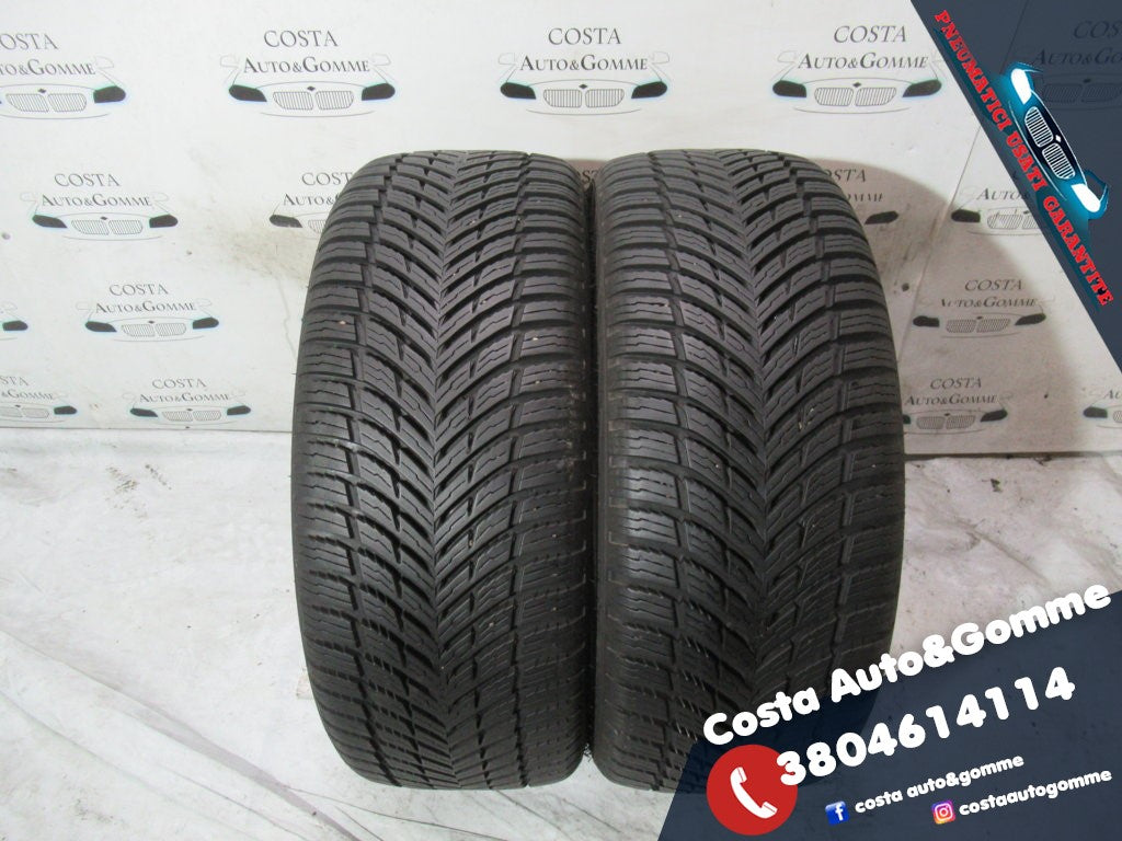 205 45 17 Nokian 99% 2022 4stagioni 2 Gomme