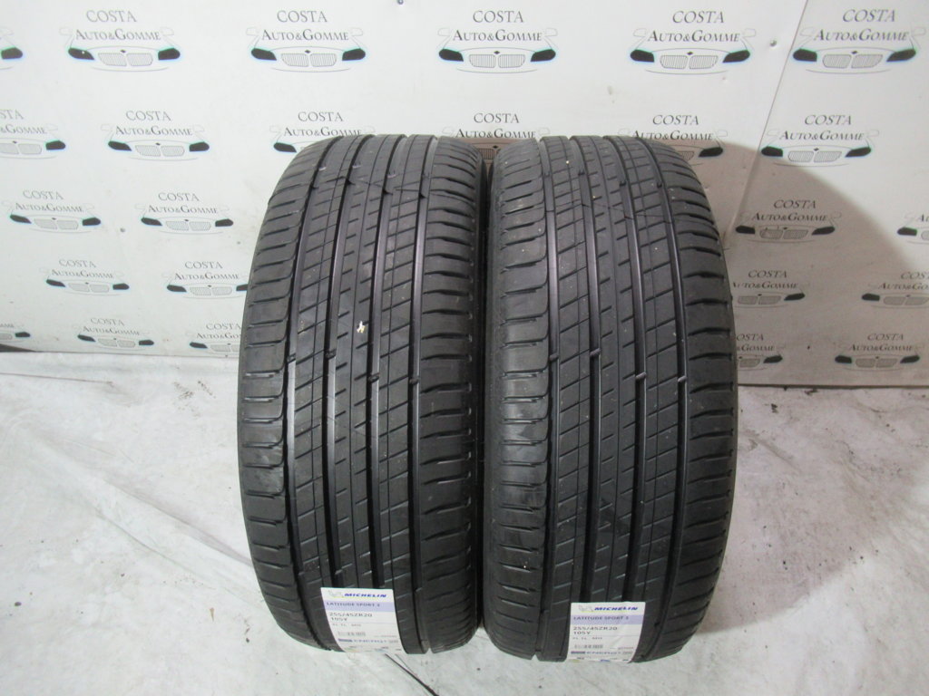 255 45 20 Michelin NUOVE Estive 2 Gomme