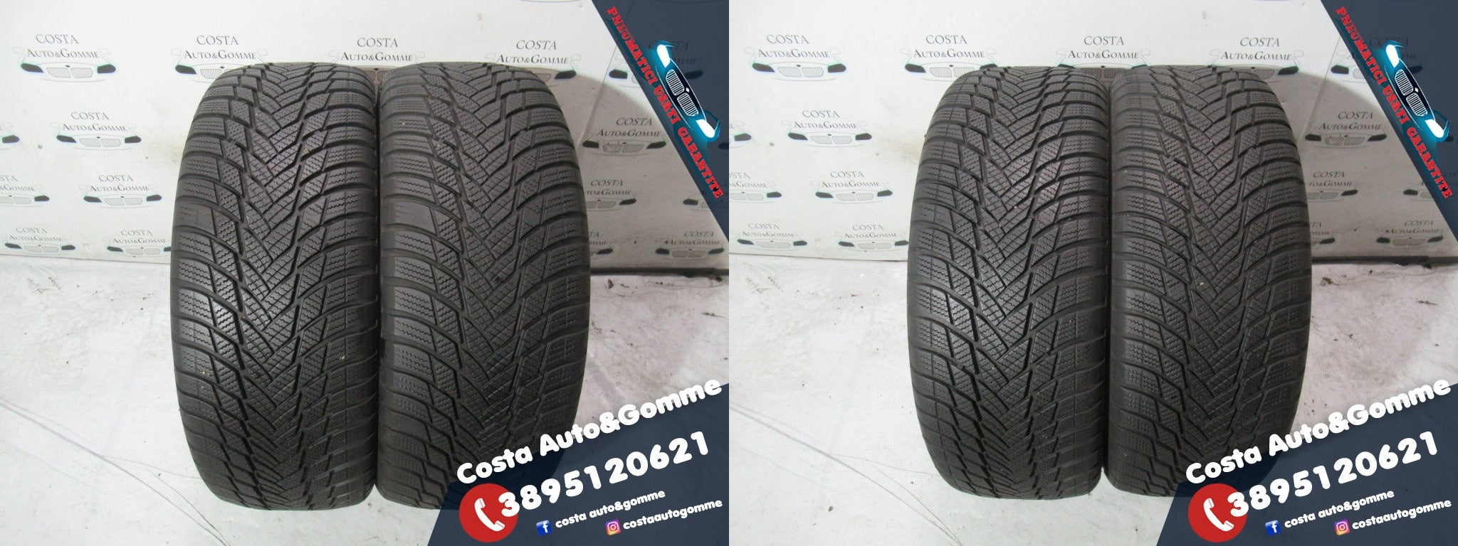235 55 18 Bridgestone 90% MS 4 Gomme