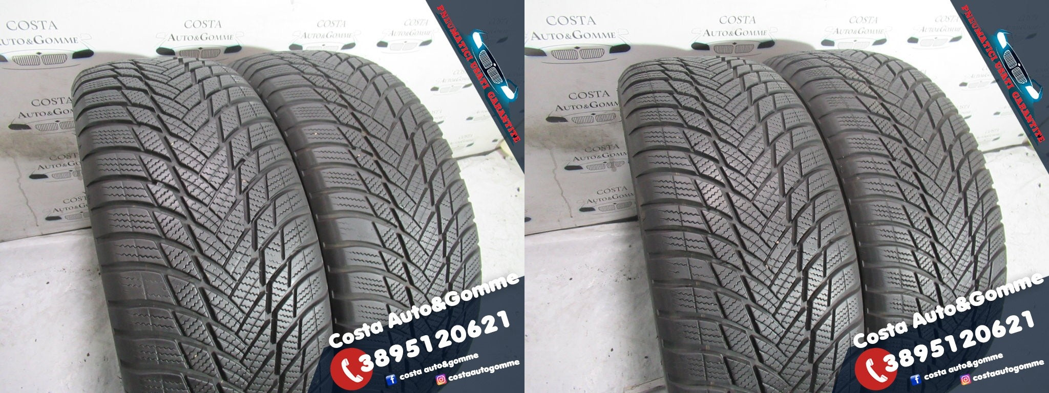 235 55 18 Bridgestone 90% MS 4 Gomme