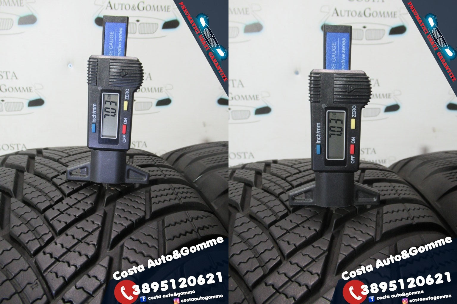 235 55 18 Bridgestone 90% MS 4 Gomme