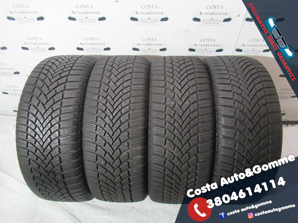 225 55 17 Bridgestone 2022 MS 99% 4 Gomme