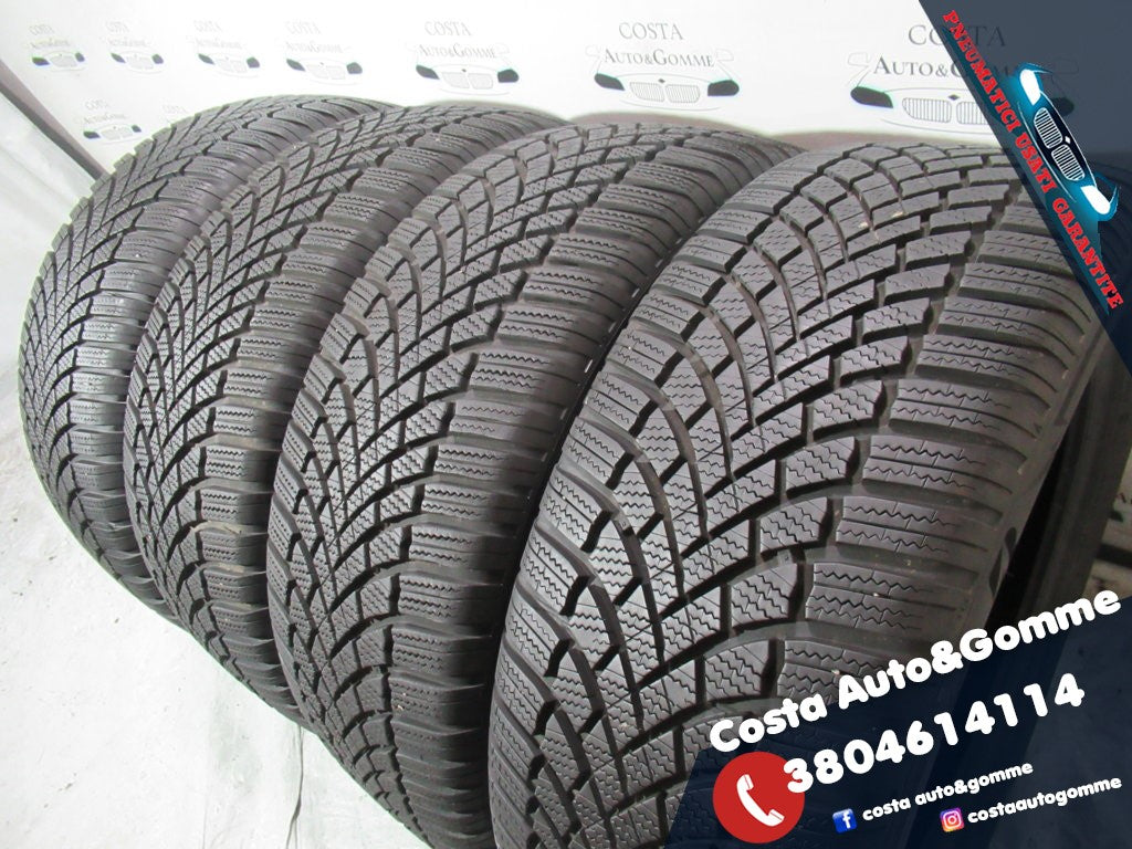 225 55 17 Bridgestone 2022 MS 99% 4 Gomme