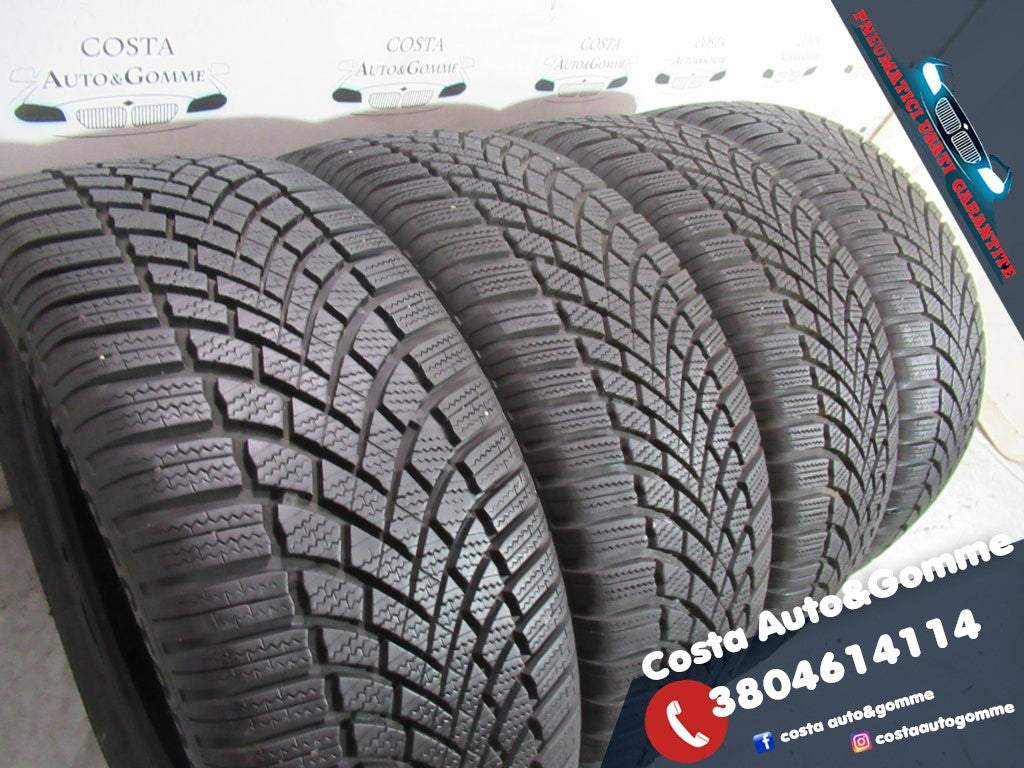 225 55 17 Bridgestone 2022 MS 99% 4 Gomme