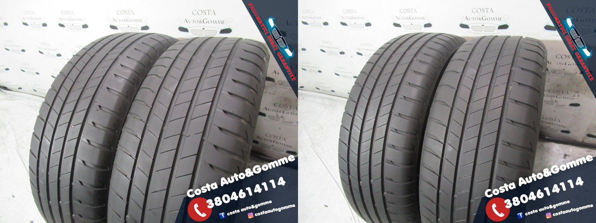 215 60 16 Bridgestone 80% 2022 Estive 4 Gomme