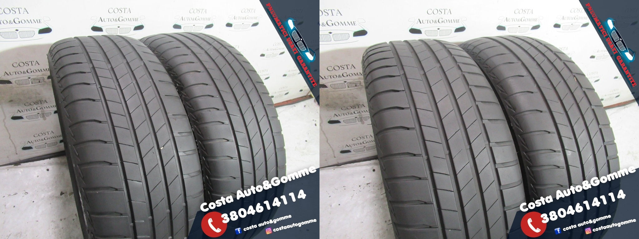 215 60 16 Bridgestone 80% 2022 Estive 4 Gomme