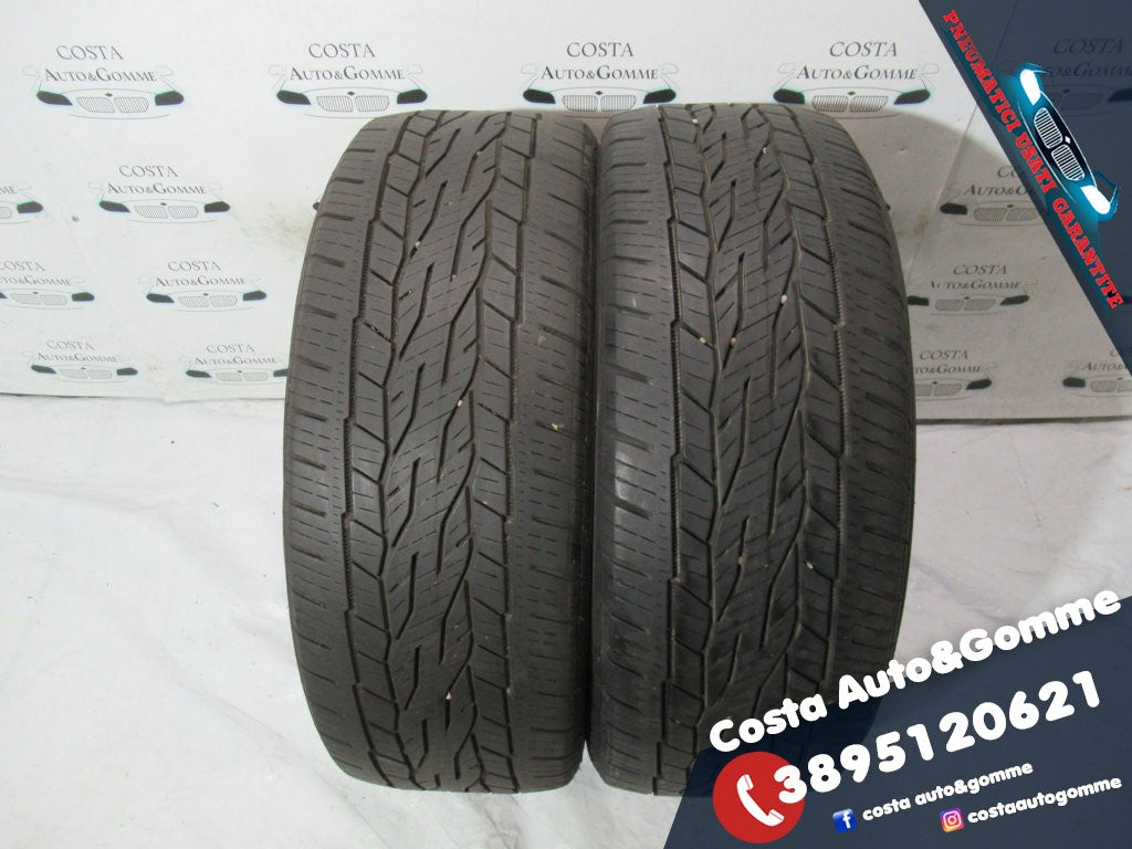 225 55 18 Continental 4Stagioni 85% 2 Gomme