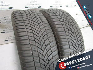 215 55 18 Bridgestone 4Stagioni 85% 2 Gomme