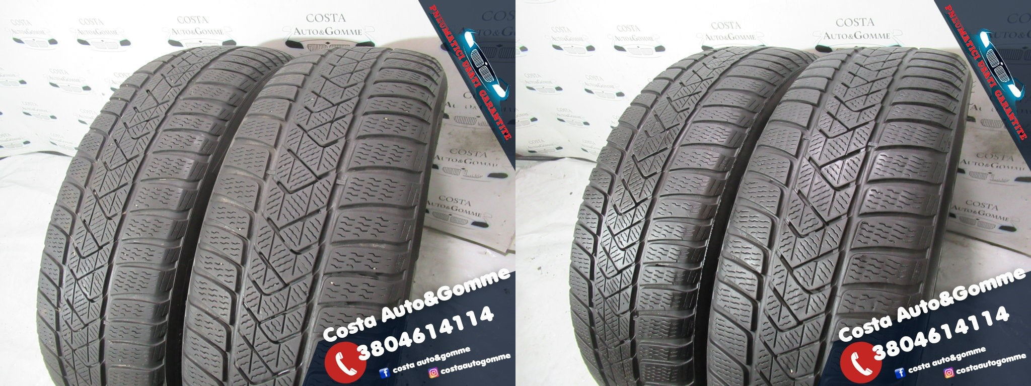 225 60 18 Pirelli 2021 85% 225 60 R18 4 Gomme