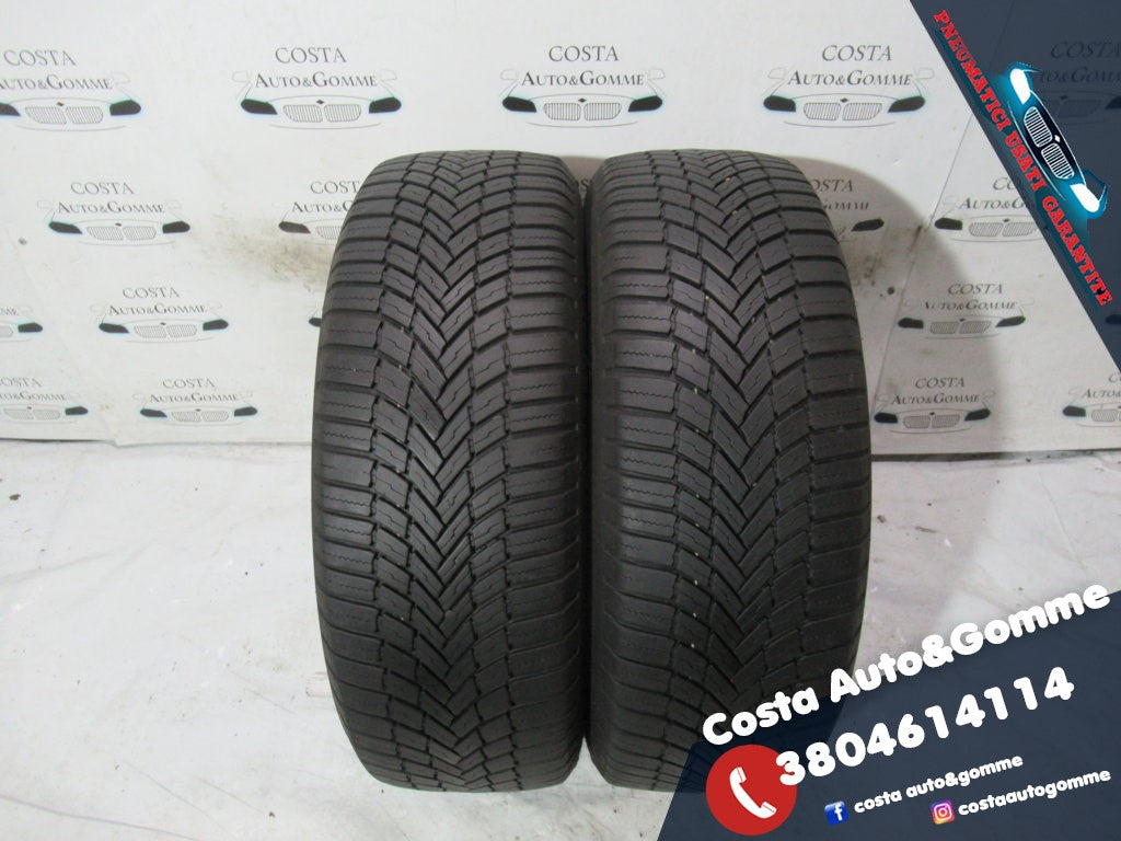 195 60 16 Bridgestone 2022 4Stagioni 80% 2 Gomme