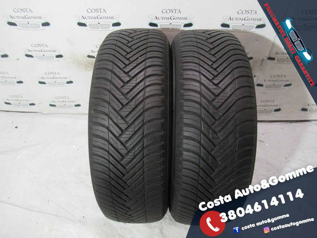 215 60 17 Hankook 2022 4Stagioni 85% 2 Gomme