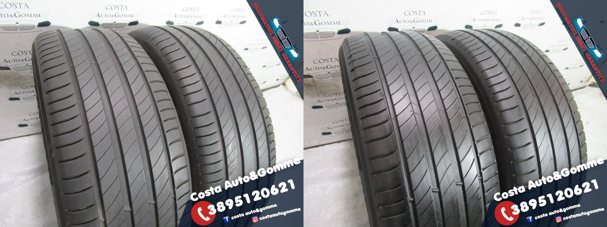 235 55 18 Michelin 80-85% 235 55 R18 4 Gomme