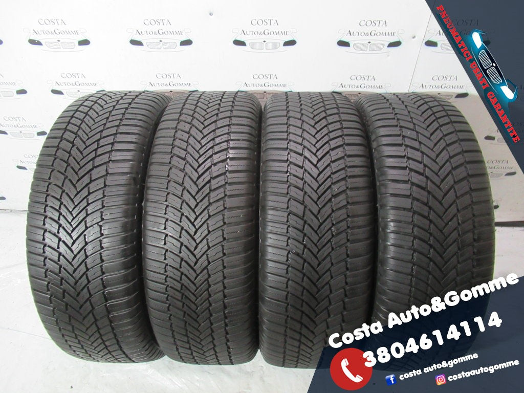 225 60 18 Bridgestone 2024 4Stagioni 95% 4 Gomme