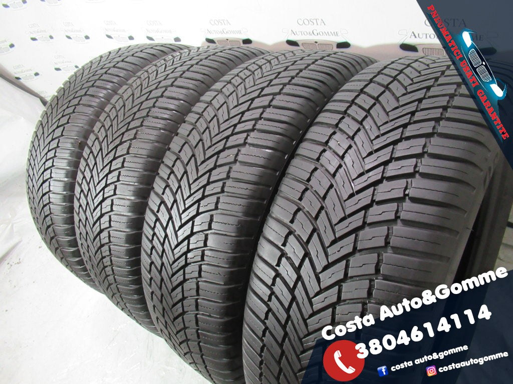 225 60 18 Bridgestone 2024 4Stagioni 95% 4 Gomme