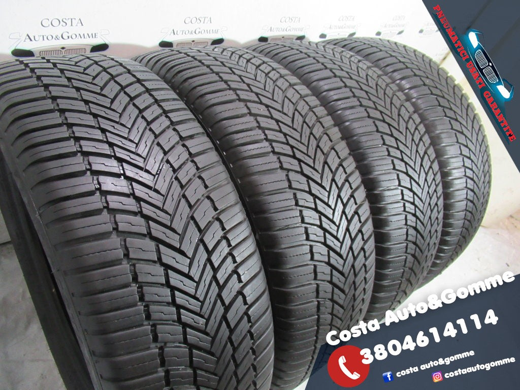 225 60 18 Bridgestone 2024 4Stagioni 95% 4 Gomme