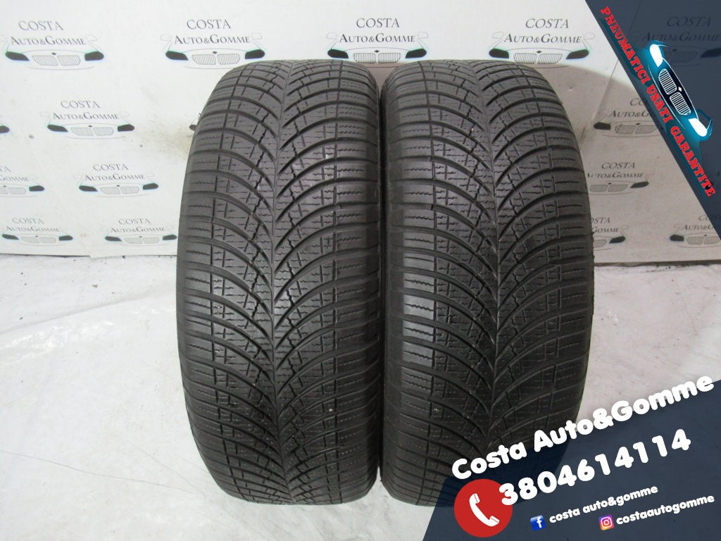 225 55 18 GoodYear 2022 4Stagioni 85% 2 Gomme