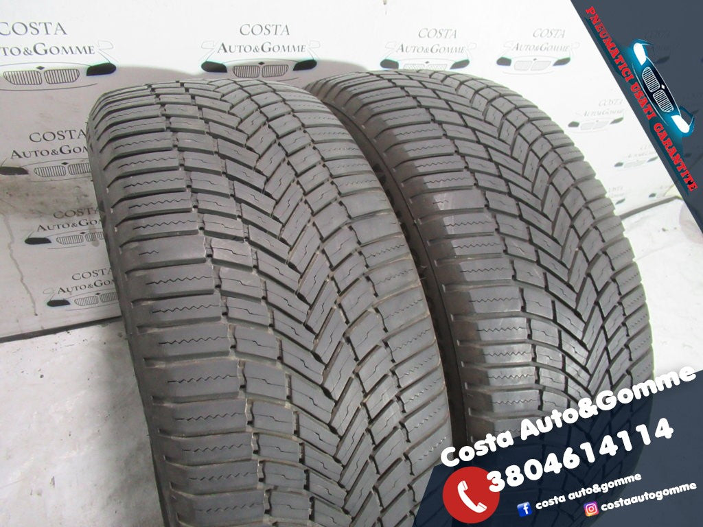 235 55 18 Bridgestone 2022 4Stagioni 85% 2 Gomme