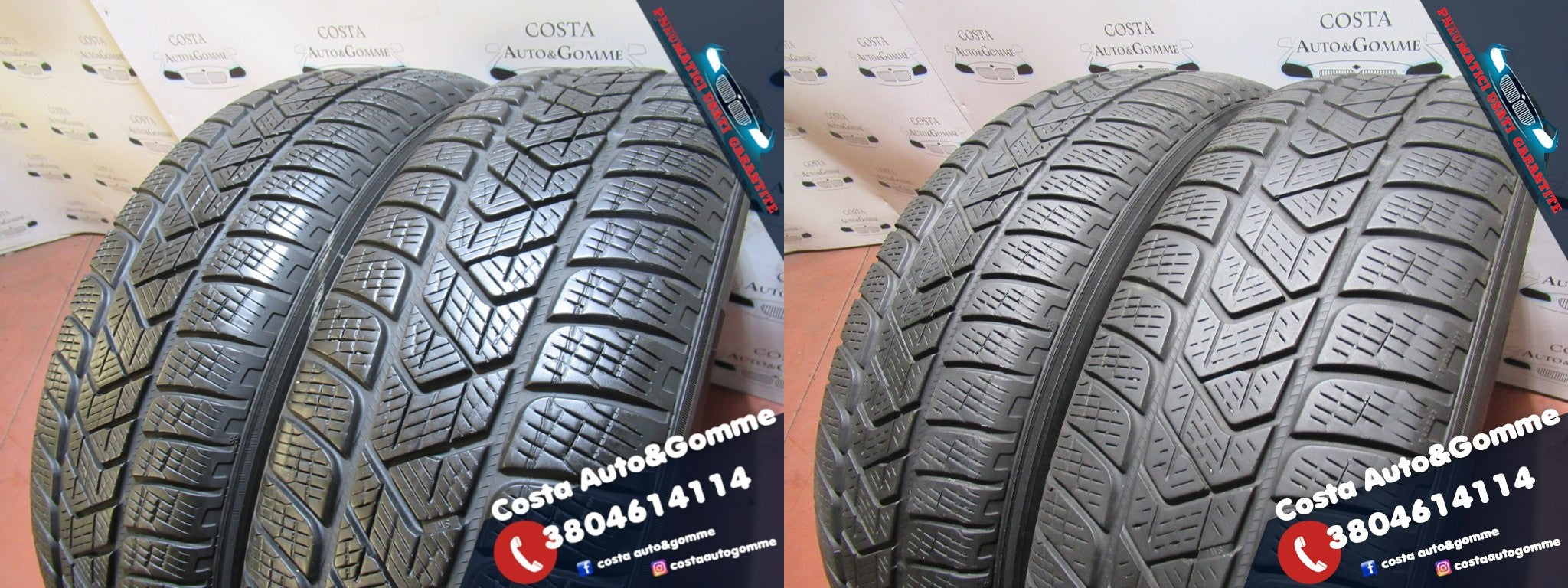 215 65 17 Pirelli 2018 85% MS 215 65 R17 4 Gomme