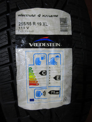 255 55 19 Vredestein NUOVE 255 55 R19 2 Gomme