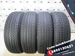 255 70 18 Bridgestone 4Stagioni 99% 4 Gomme